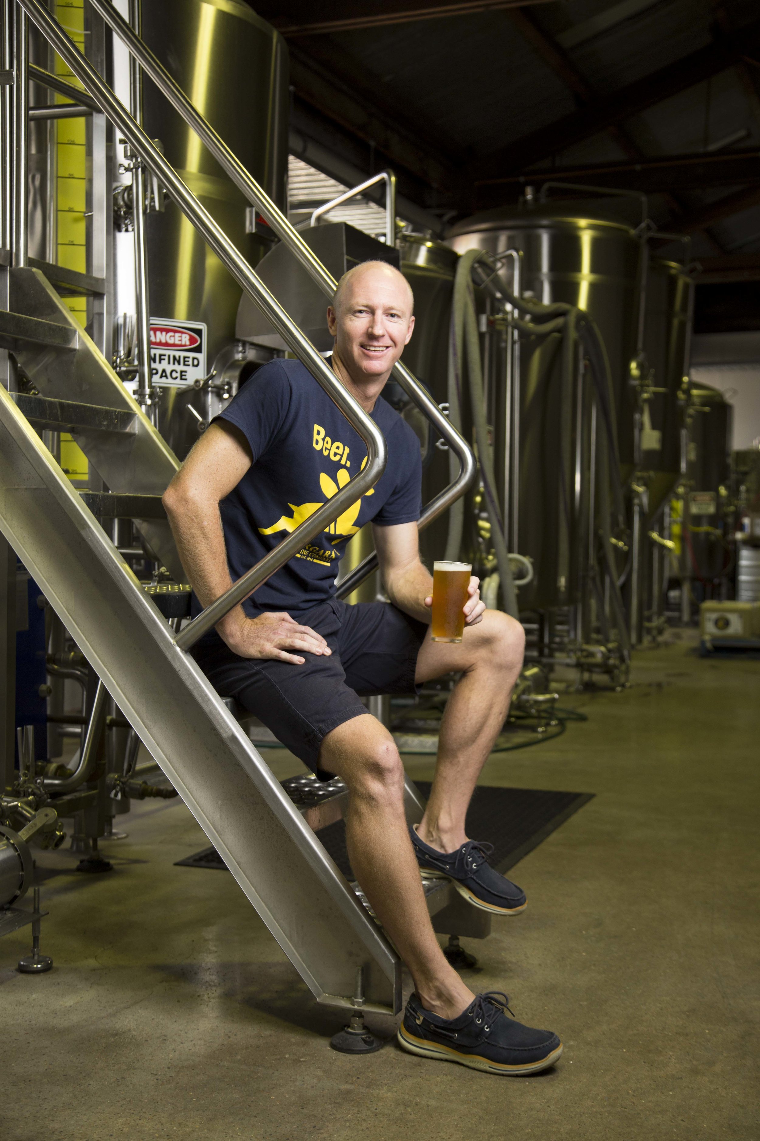  Bargara Brewing Co. 10 Tantitha St Bundaberg. Pictured is Jack Millbank 