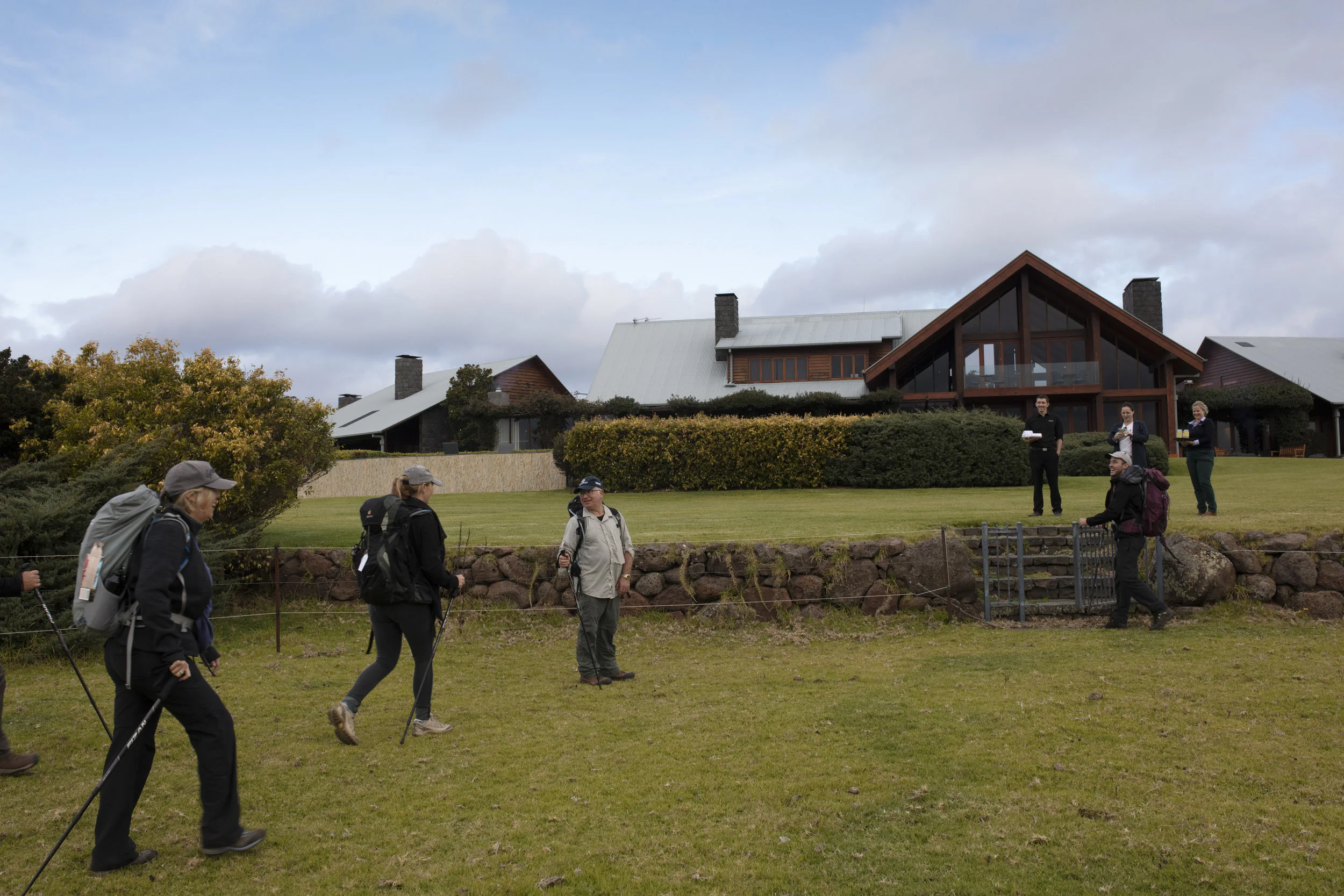  Day 2 of Qantas Magazine/Scenic Rim Walk. Walkers end up at Spicers Lodge
Photography : Russell Shakespeare 