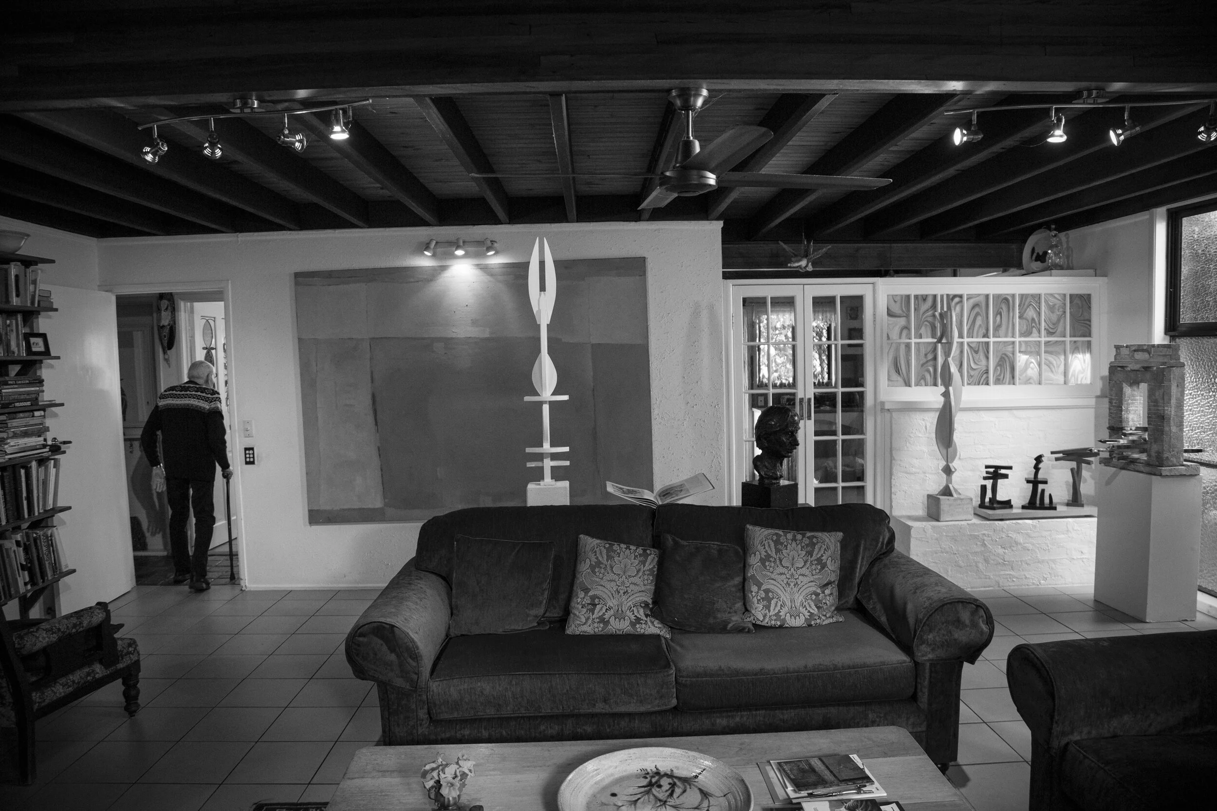  The Artist Marc Clark photographed at Home in Deception Bay, Qld, Australia  