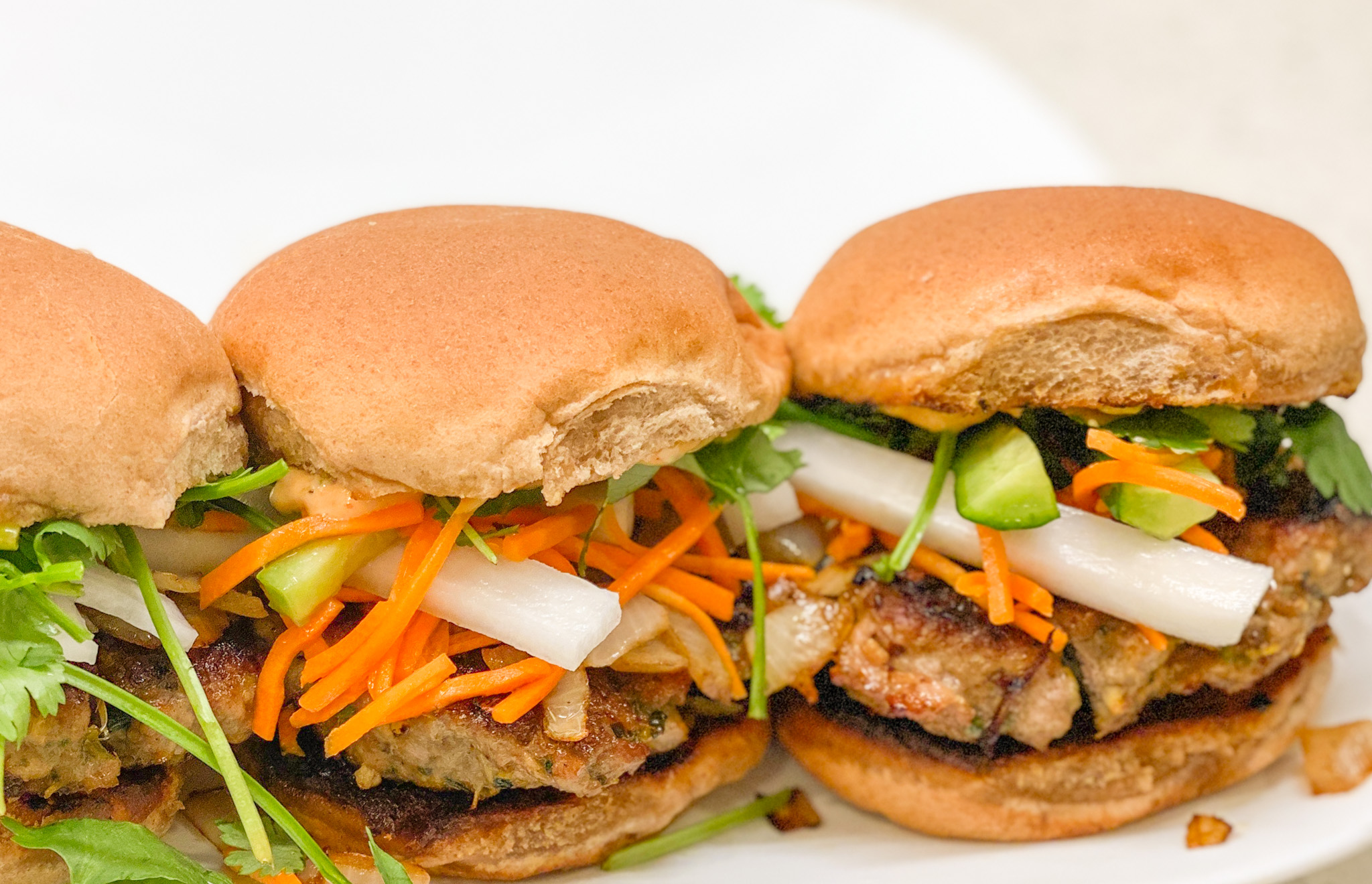 How to Make Banh Mi Burgers