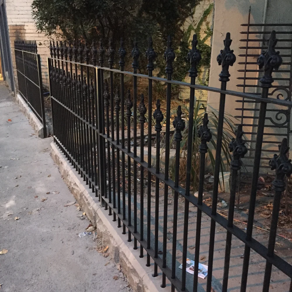 Bluestone Wrought Iron Fences — Dean Durrant Design