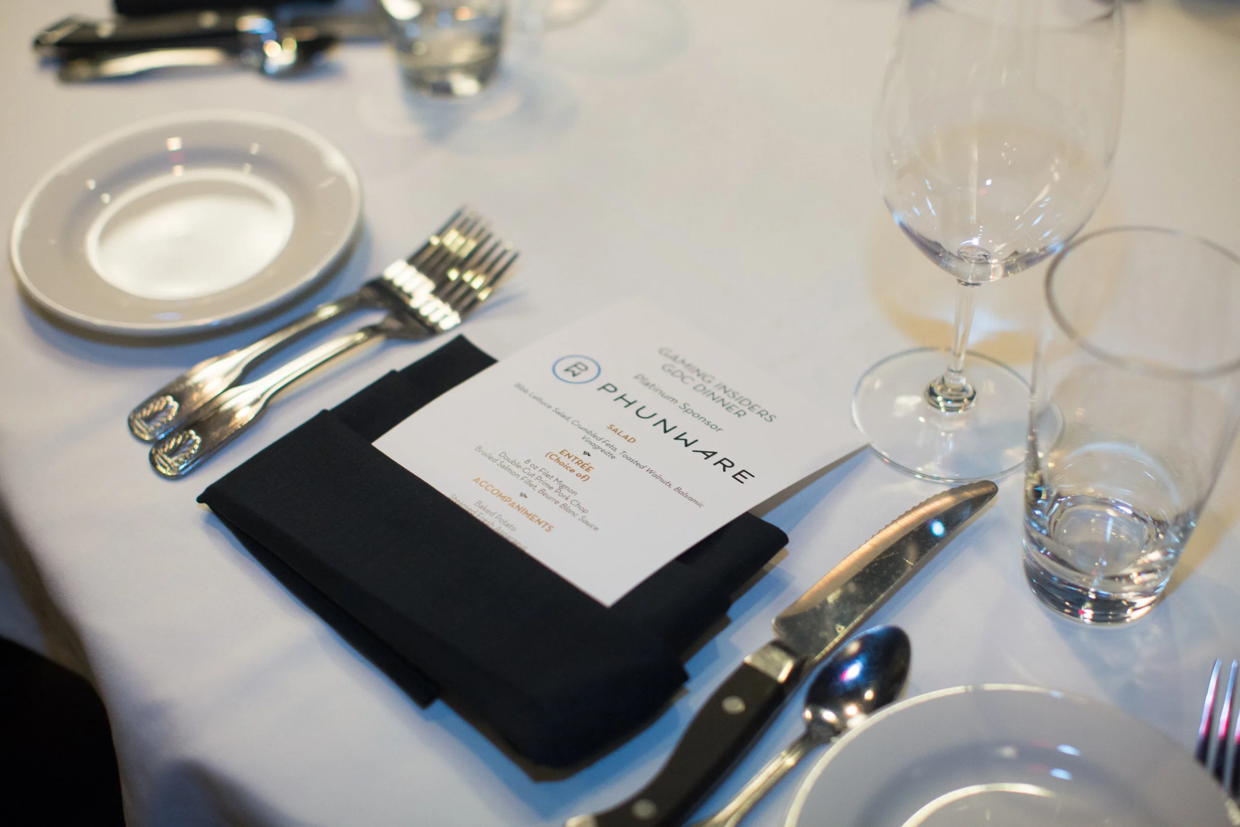 Gaming Insiders, Global Conference Dinners