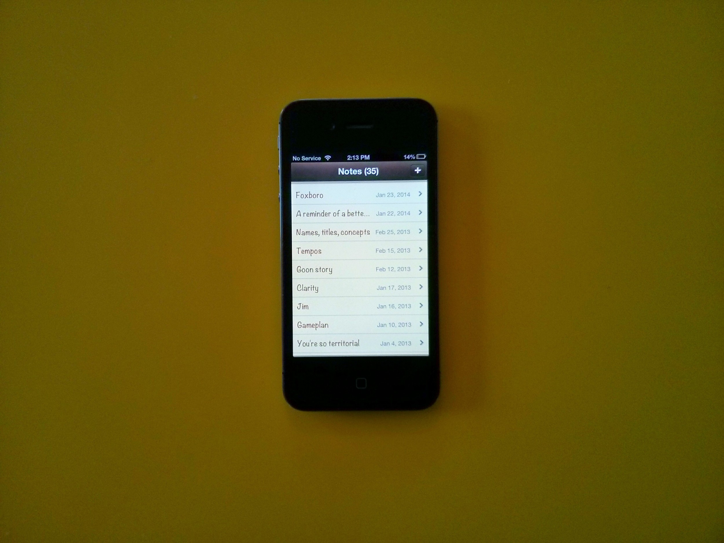 My retired iPhone 4.