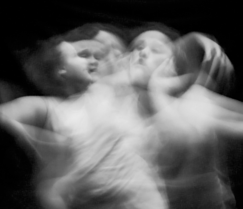 Speaking Allegorically , 2015 Archival Pigment Print (Giclée) 3 seconds, f/5.6, ISO 400, M Our children are busier than we could have ever imagined at their age. When do children have time to be children? How do we handle this as parents? Photograph inspired by "The Scream," a painting by Edvard Munch.