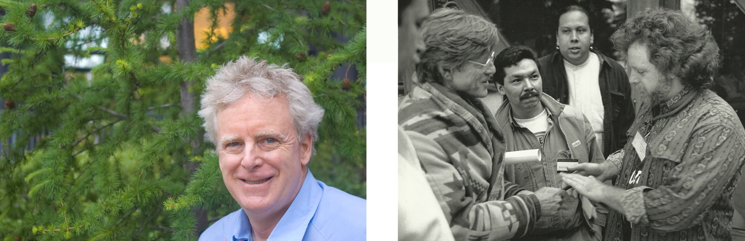 James Cullingham (PhD York University, Toronto), 2014 Robert Redford, David Poisey and James Cullingham Sundance Film Festival, 1994