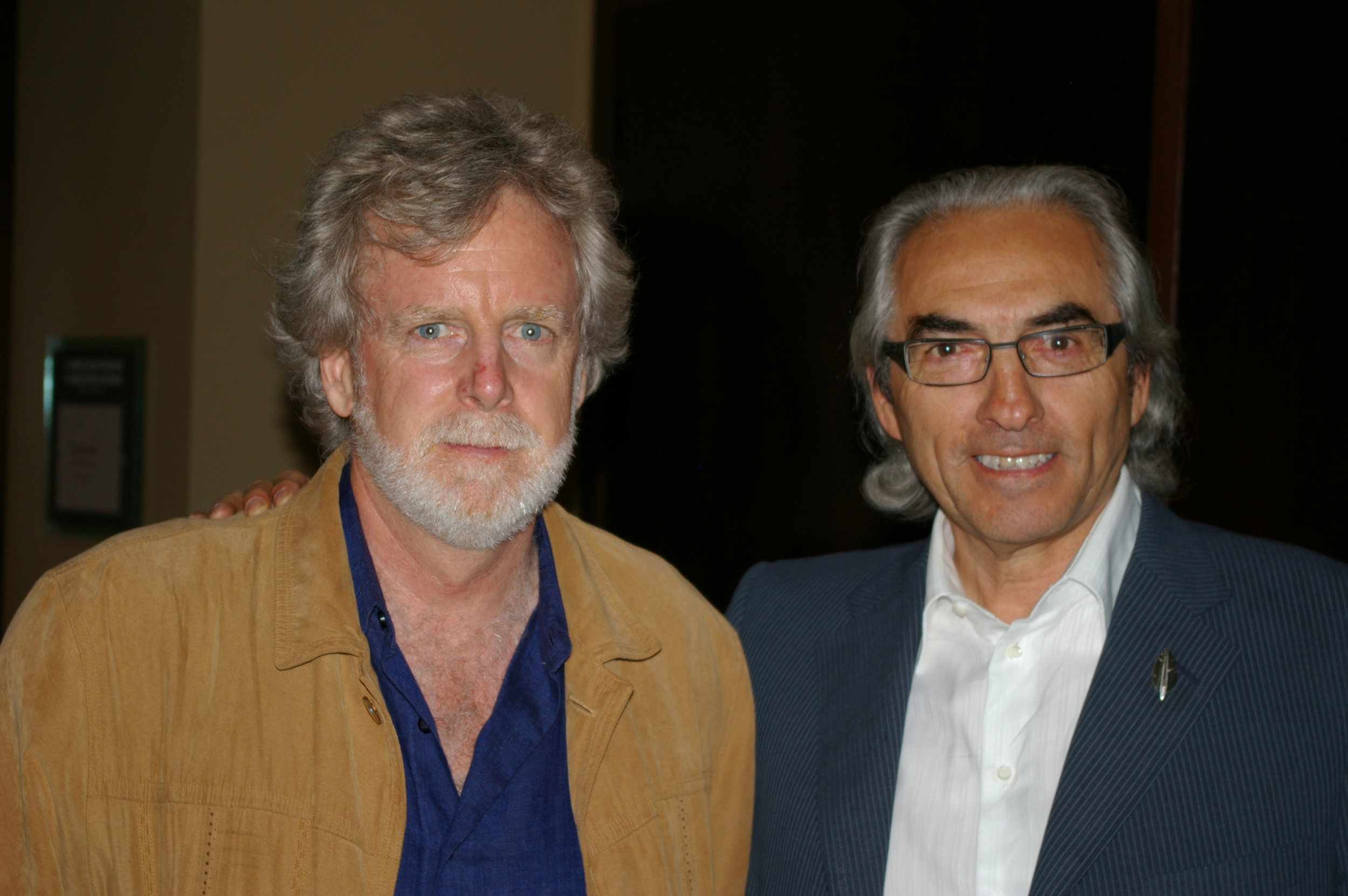 James Cullingham and Phil Fontaine, National Chief, Assembly of First Nations, 2008