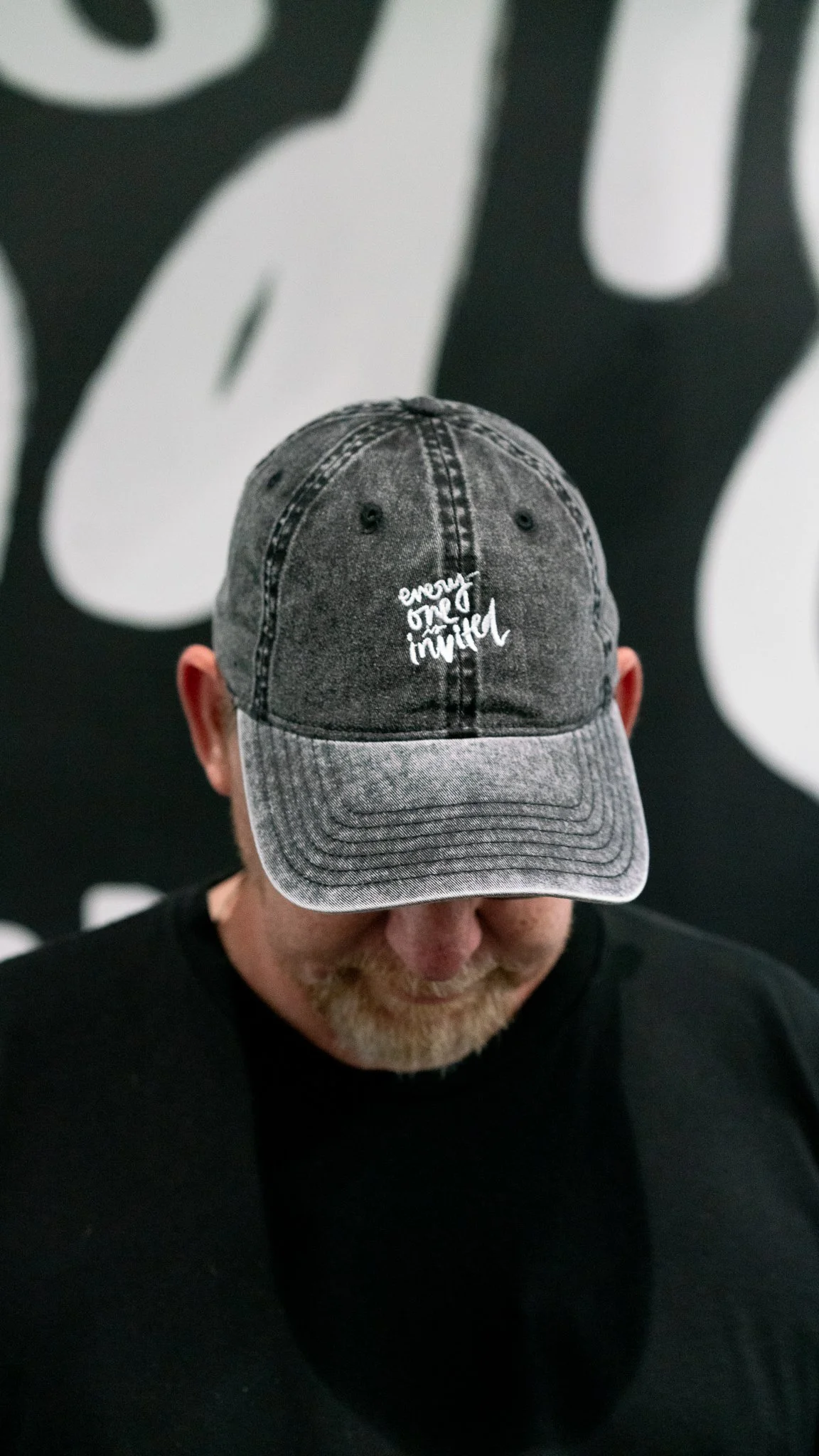 帽子 everyone cotton baseball cap everyone cotton baseball cap ( BLACK )