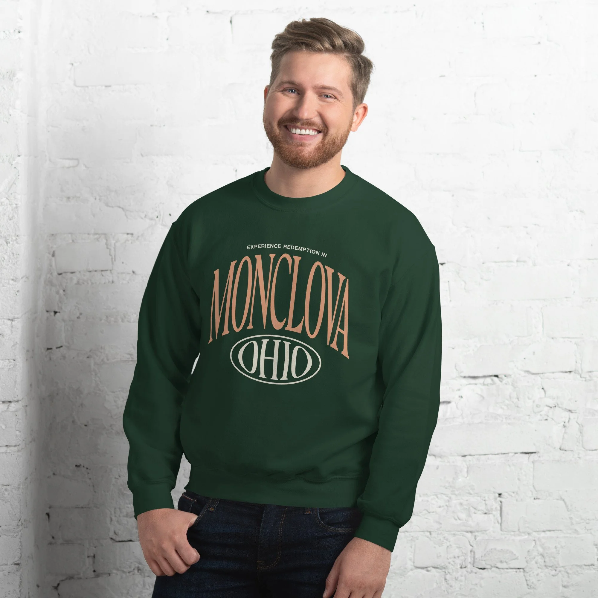 unisex-crew-neck-sweatshirt-forest-green-front-66cbbd2bc8fce.jpg