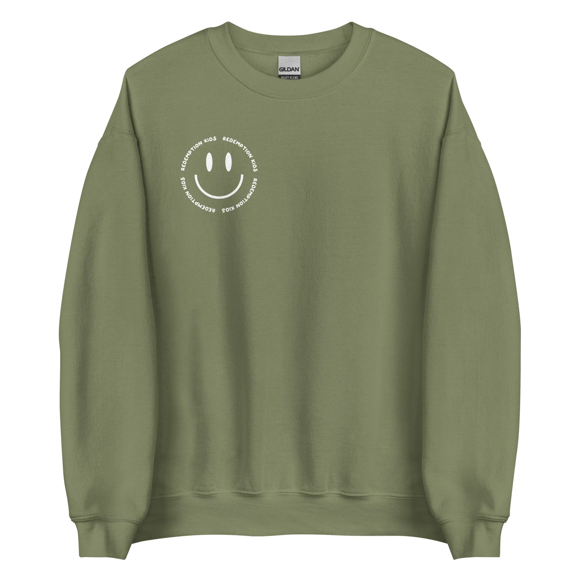 unisex-crew-neck-sweatshirt-military-green-front-6984da6dd68b8.jpg