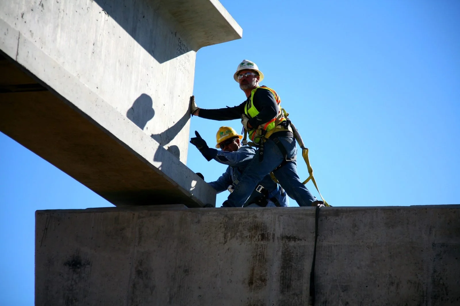 Lewisville Lake Bridge Beam