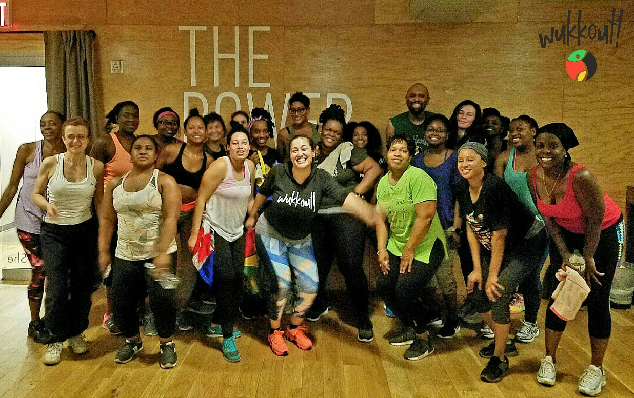 Shoutout to everyone who has been wukkin' out with us this month! Also, thank you to Athleta for my Electric Geo Sonar Capris !