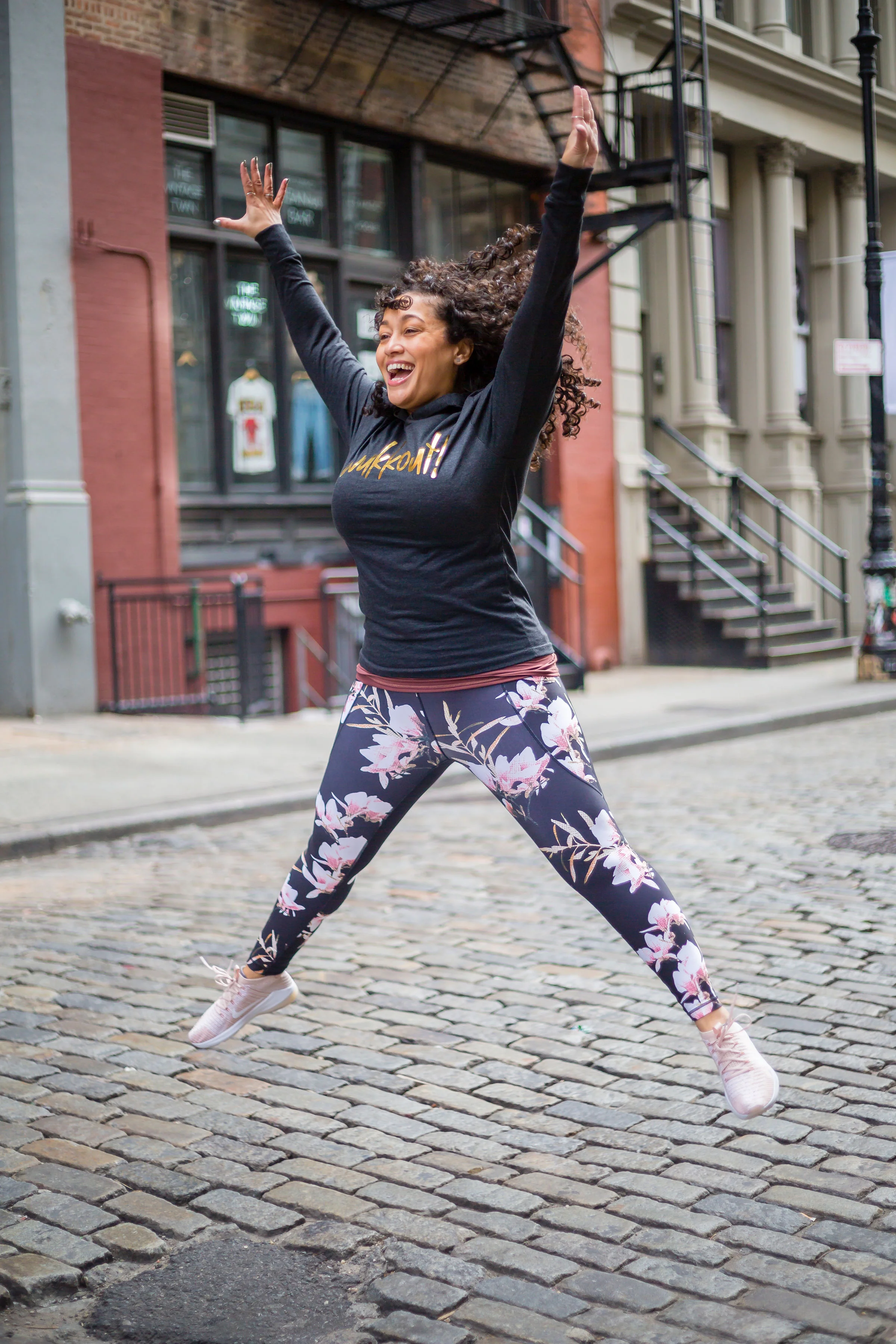 Class lead by Wukkout! Founder, Krista Martins. Photo Cred: Diana Davis