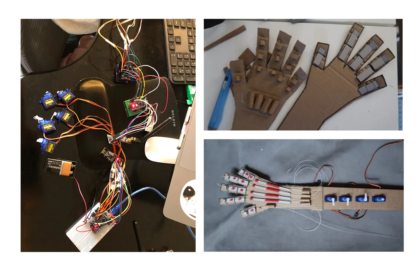 trainable robotic arm