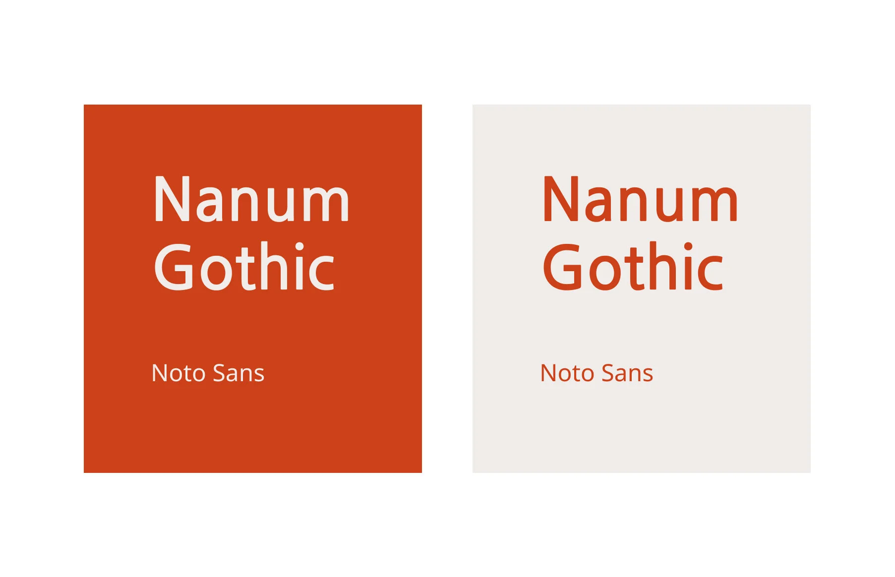 Color and Font | Pairing 4