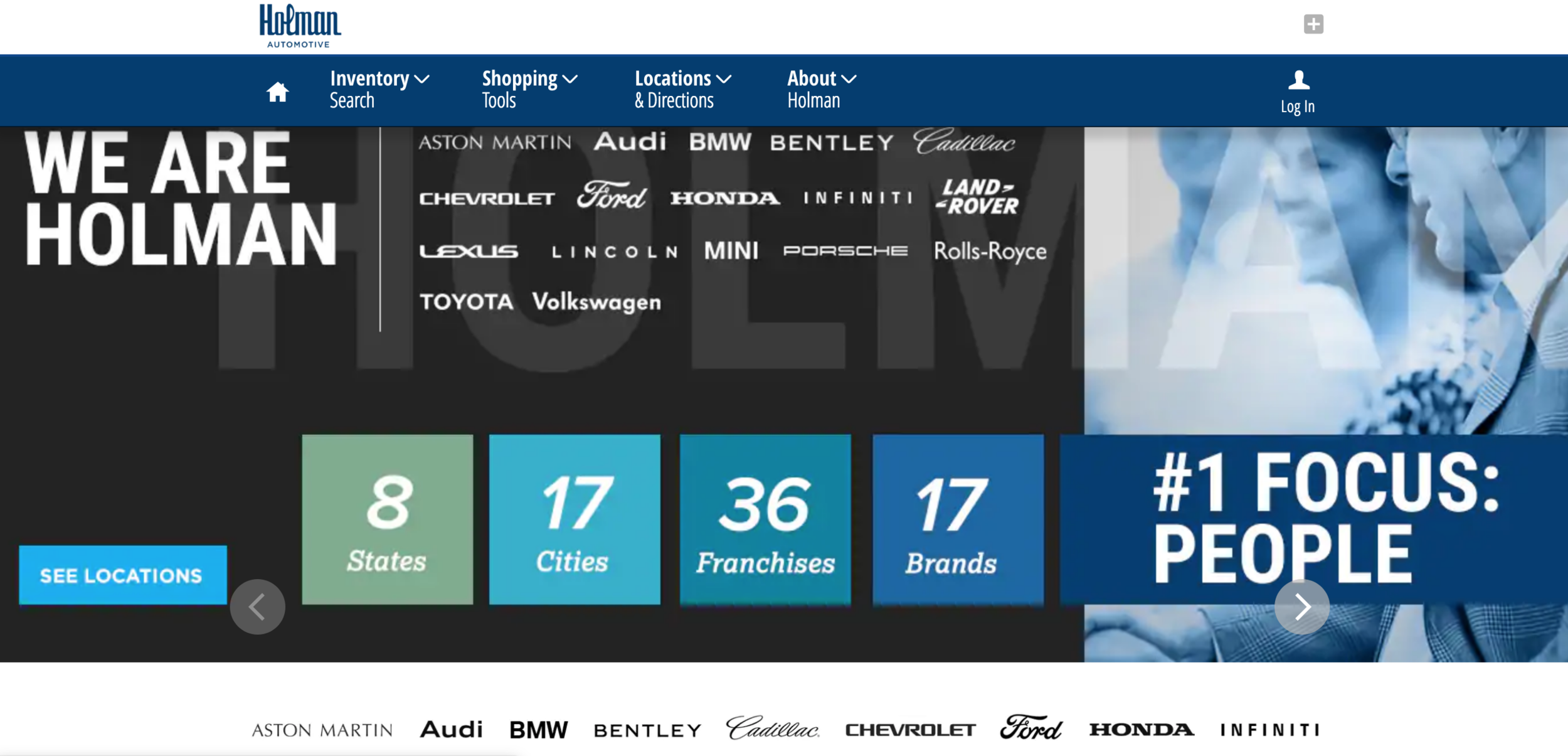 Holman Automotive Website