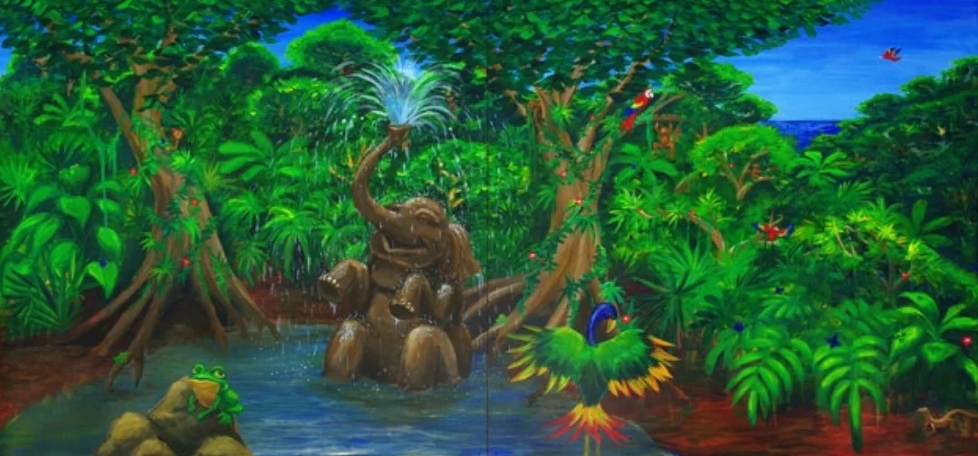 Baby Ellie phant's Secret Watering Hole