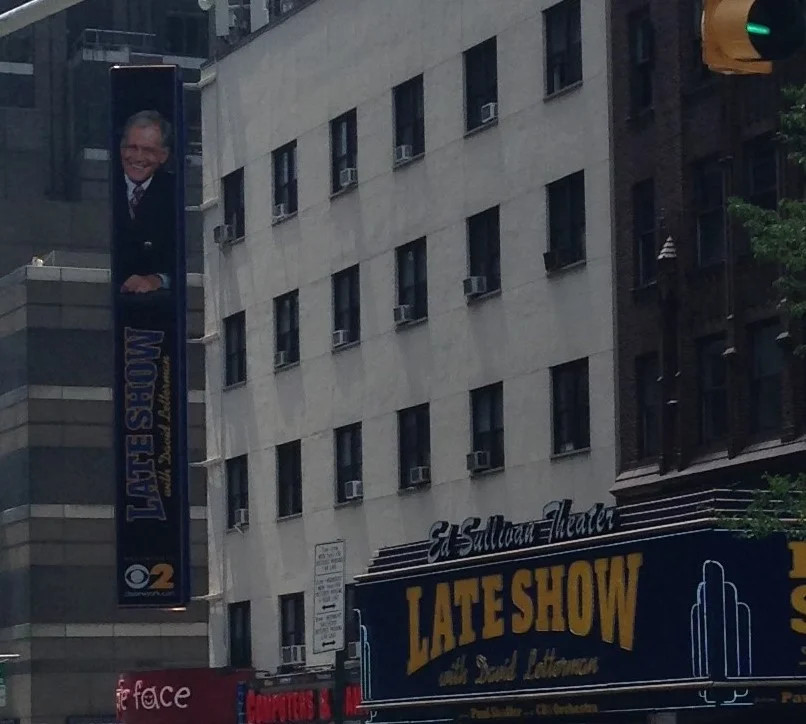 David Letterman and steam pipes