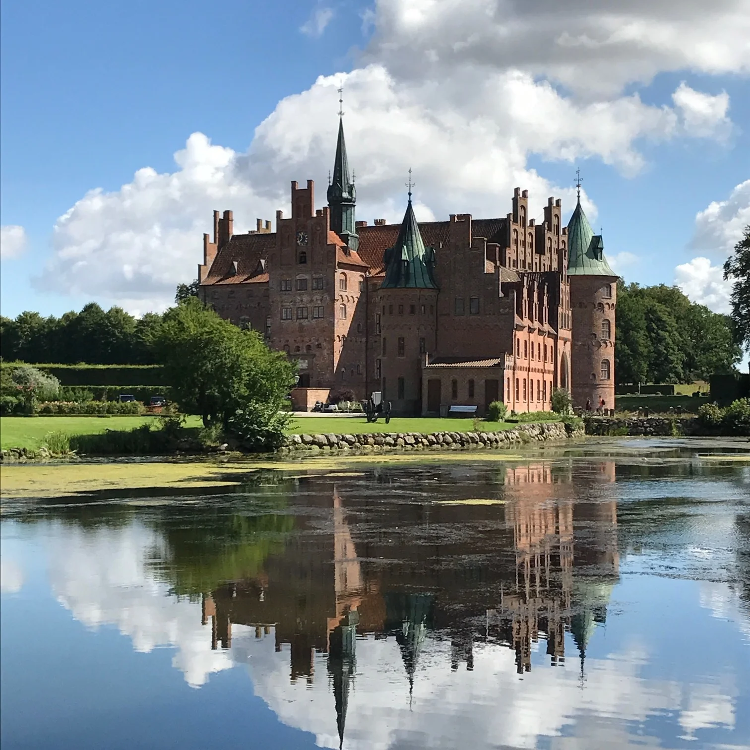 The park and plants of Egeskov