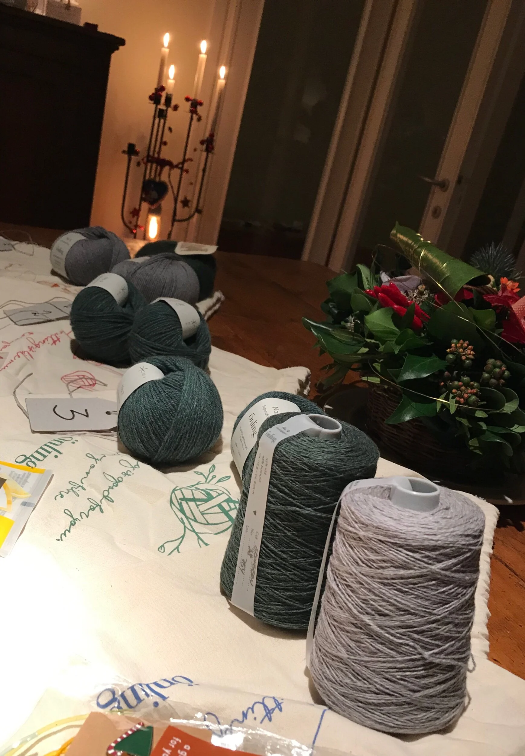 Knits on 4th Sunday in Advent