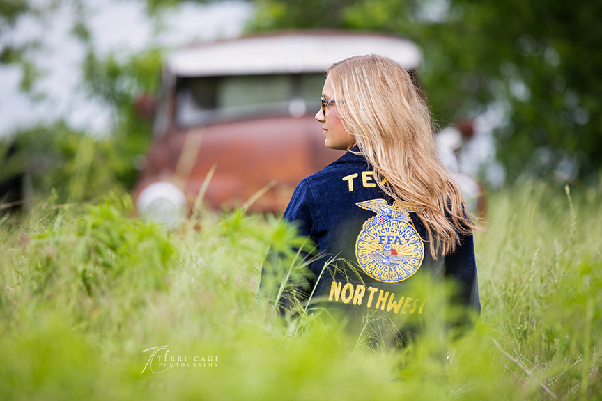 Senior FFA Student