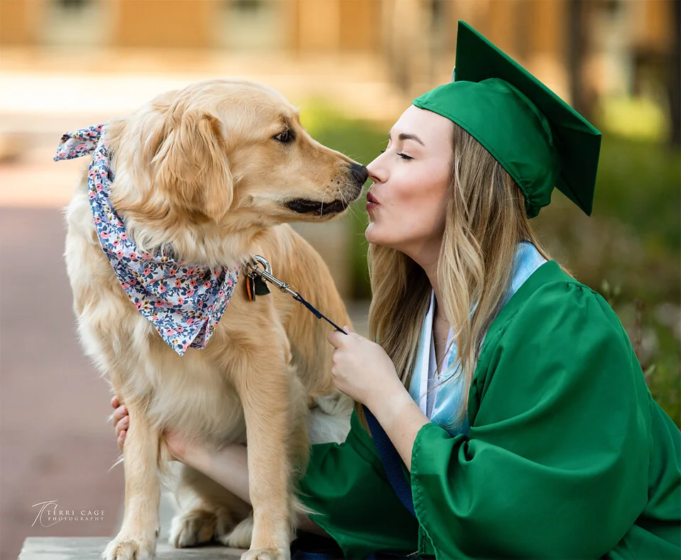 Dog portraits at UNT