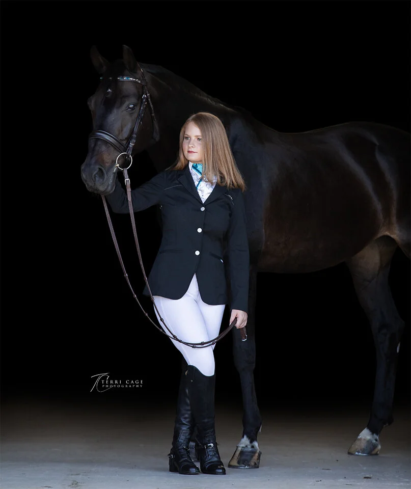 Equestrian fashion photo shoot Texas