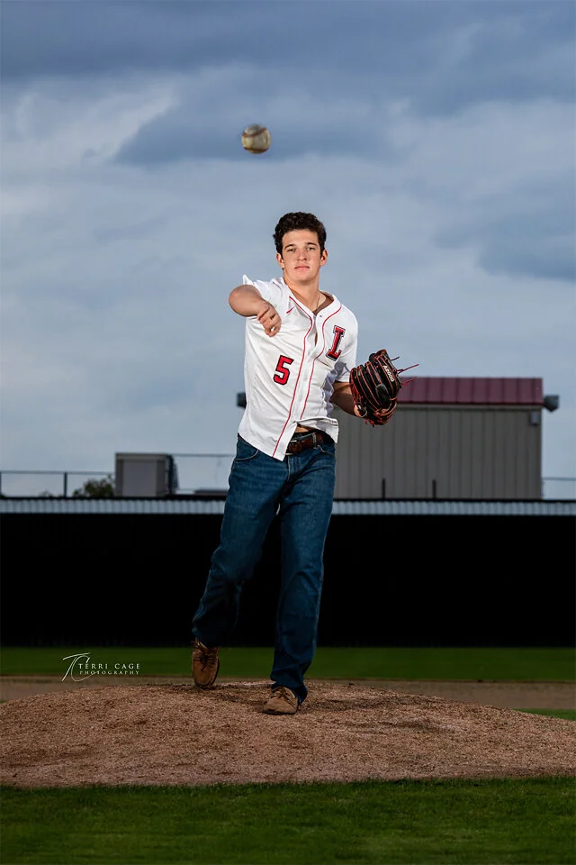 Frisco  senior sports portraits