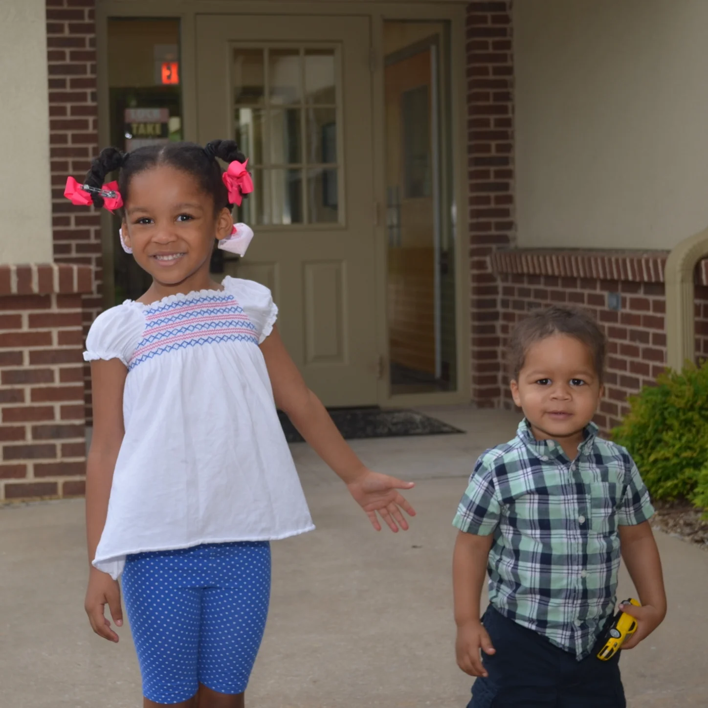 Day 346: Elliott's first day back at school