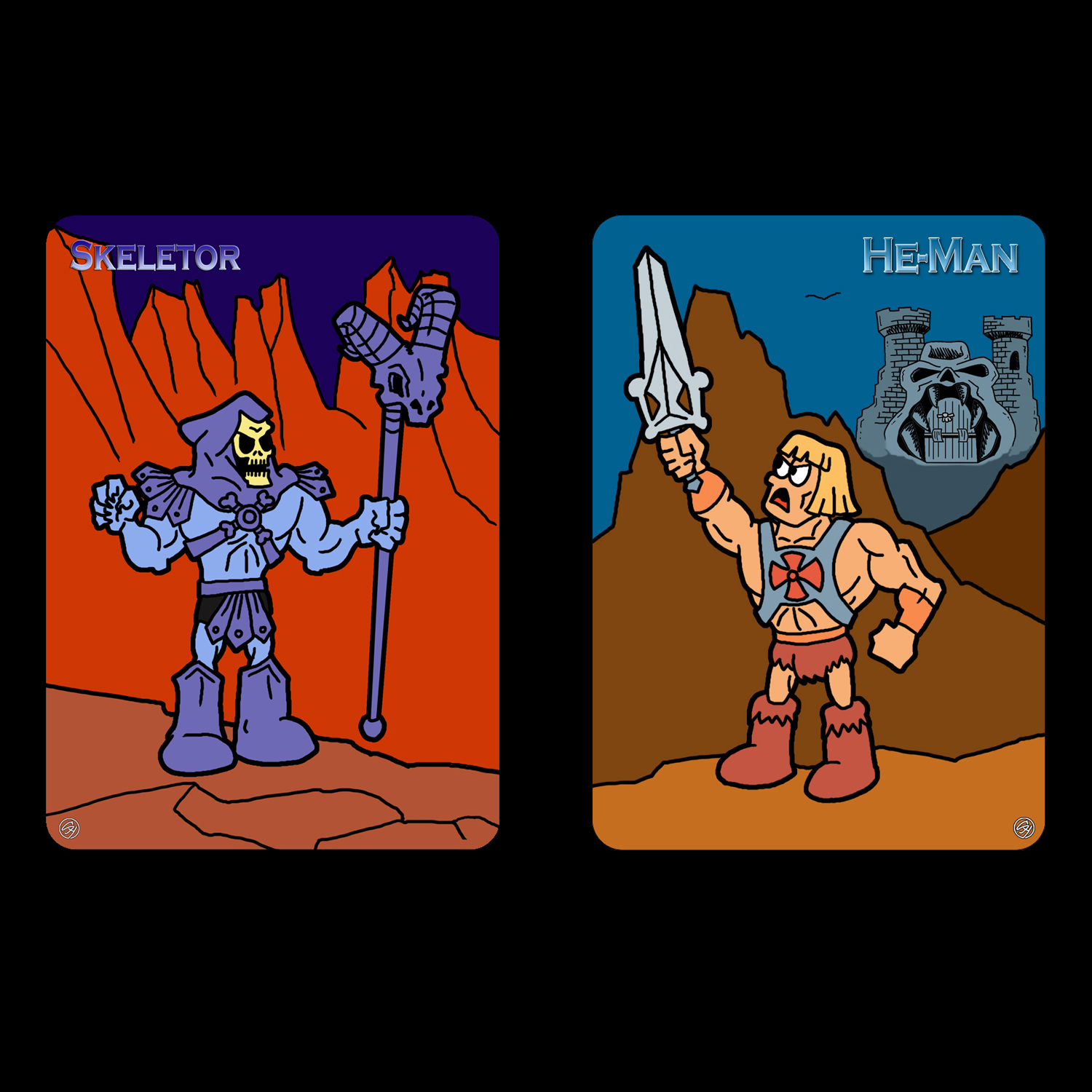 He-Man & Skeletor [MOTU]