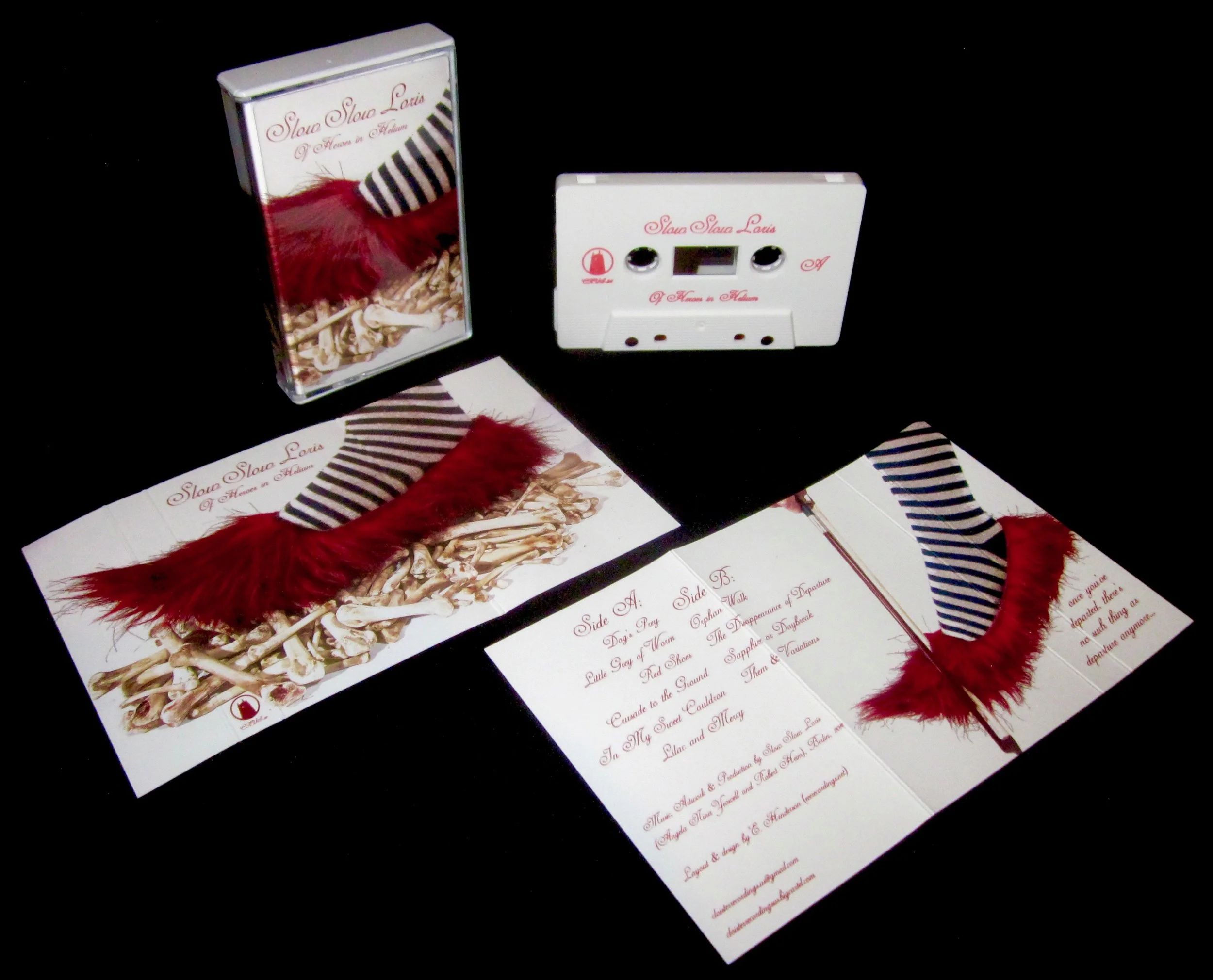 Small stock of Tapes still with us on Tour!
