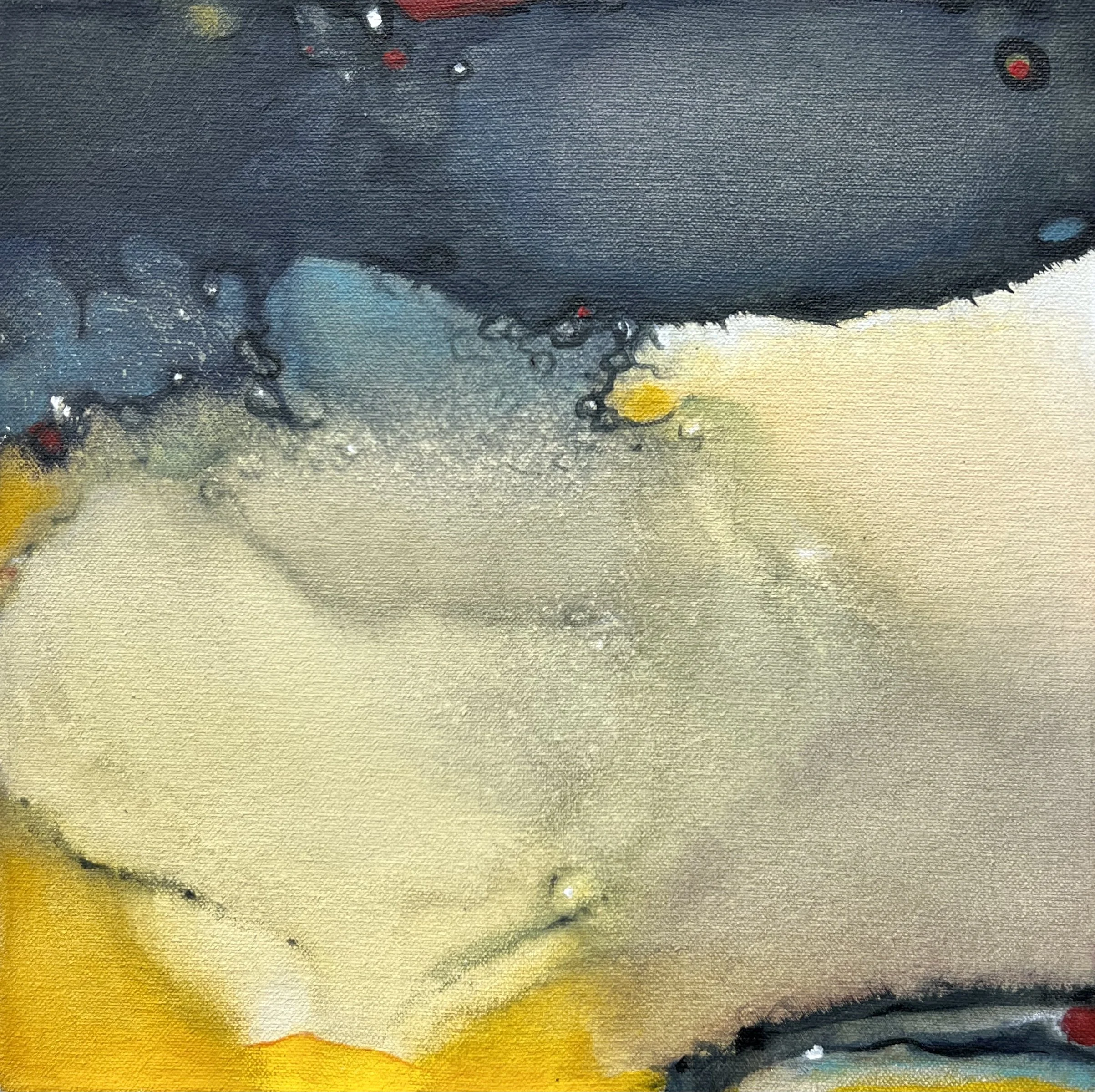 "Finlay Pond #6", Dominic Malizia, 12x12, acrylic on canvas