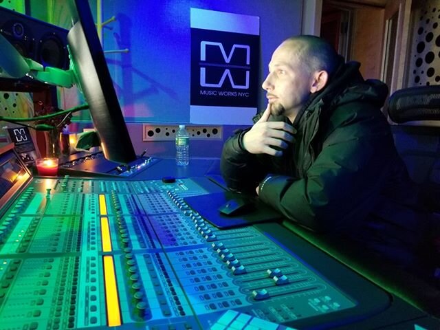@jackson.turner.the.mc thinking hard on that success in the studio. ⠀
.⠀
.⠀
.⠀
.⠀
.⠀
.⠀
#musicworksnyc #luxury #nyc #productionstudio #singersongwriter #nyccreators #findyoursound