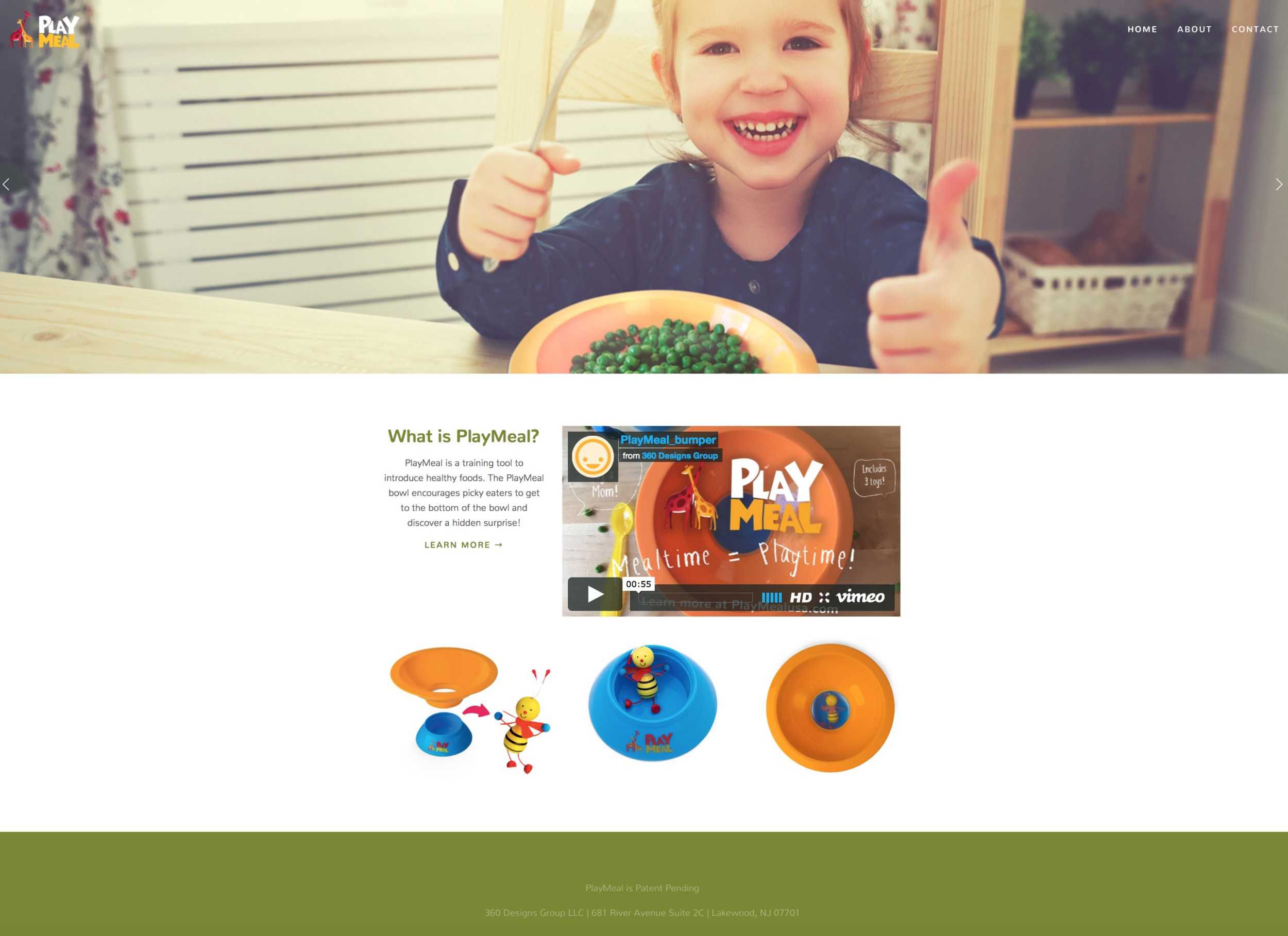 Designed PlayMealUsa.com