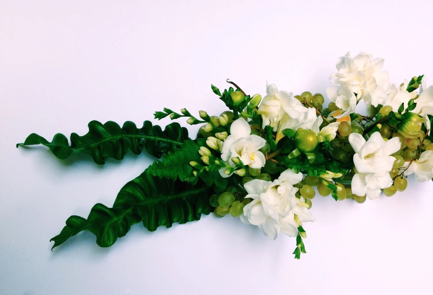 grapes arrangement for centerpieces