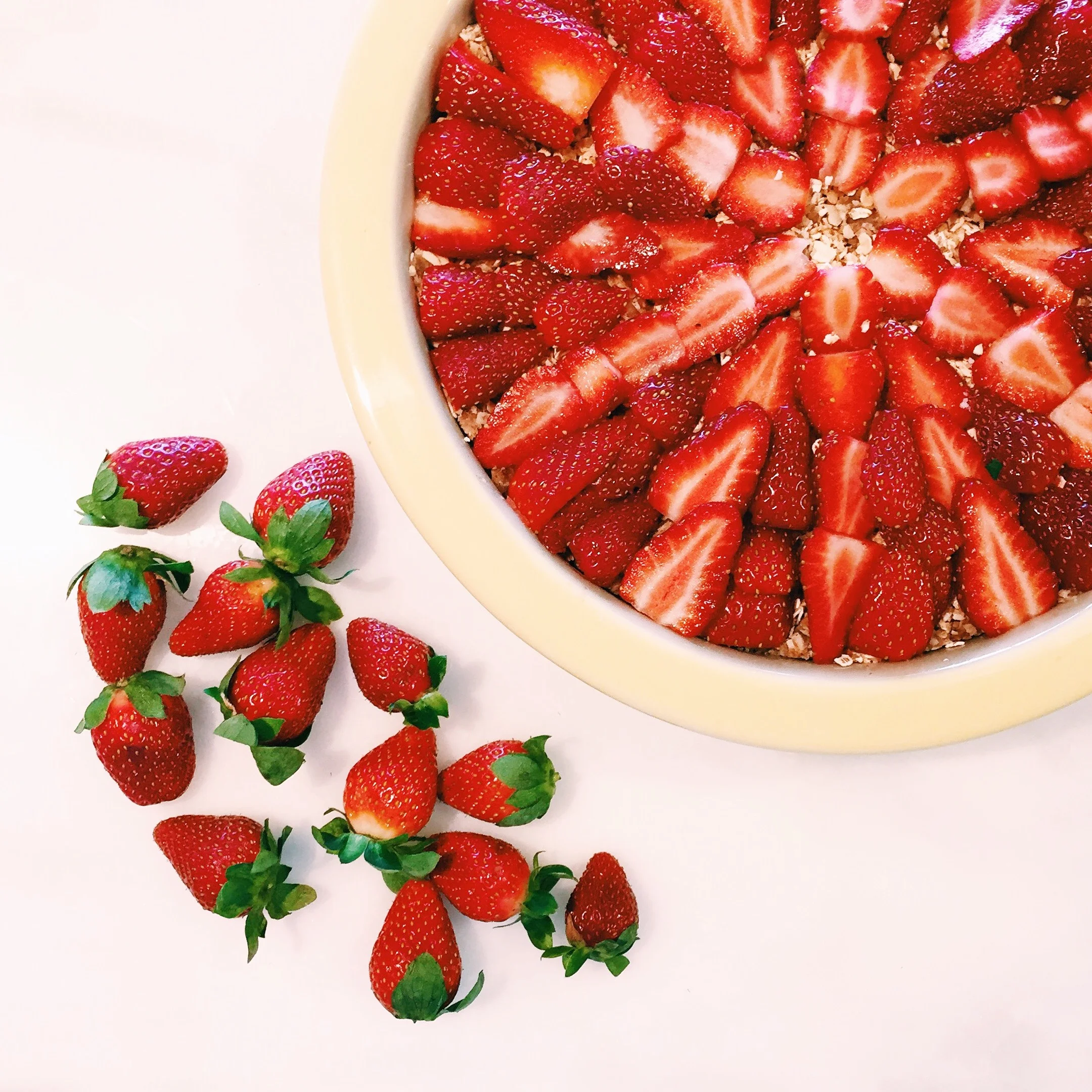 vegan fruit crumble recipe