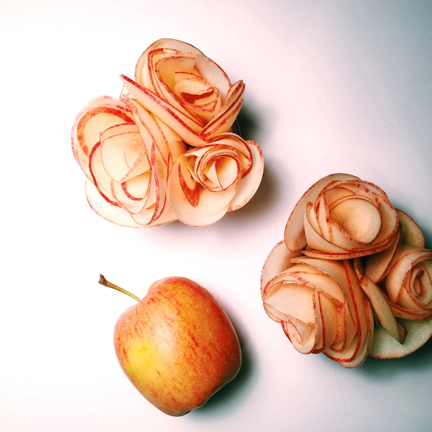 how to make apple roses
