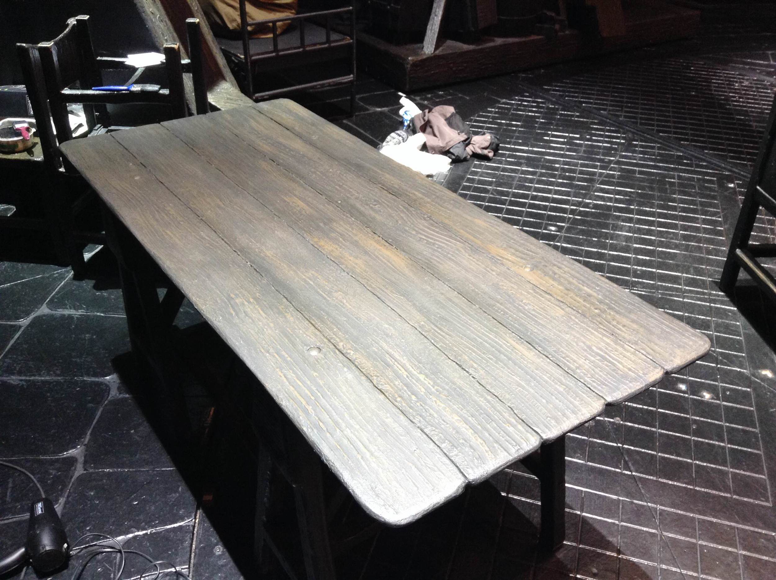 Table top repair - Les Mis