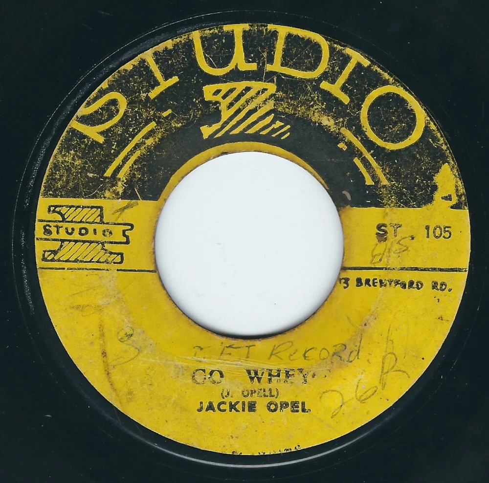 Jackie Opel - Go Whey / Shelter The Storm - Studio 1 7
