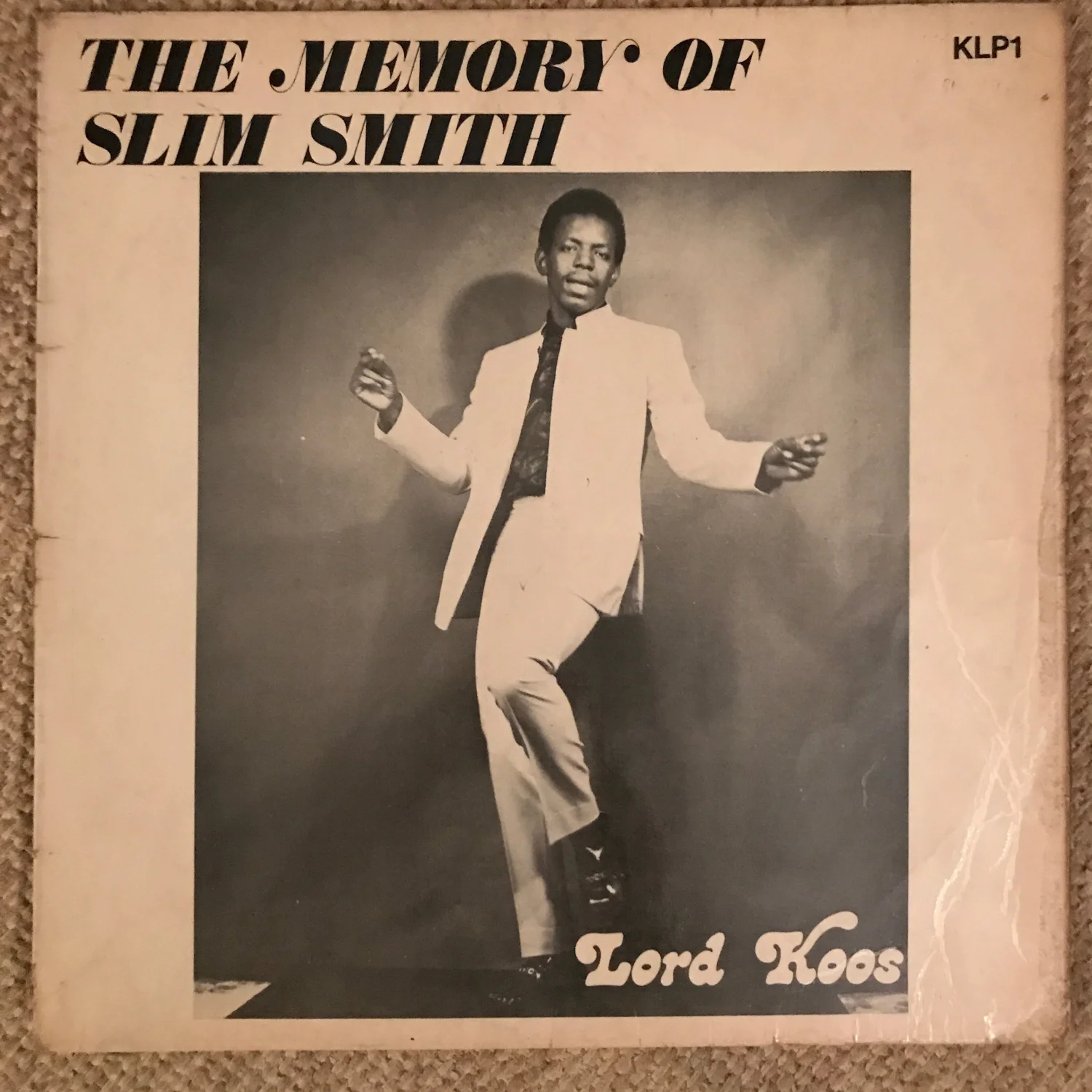 The Memory Of Slim Smith - Lord Koos LP 33T Rare Roots