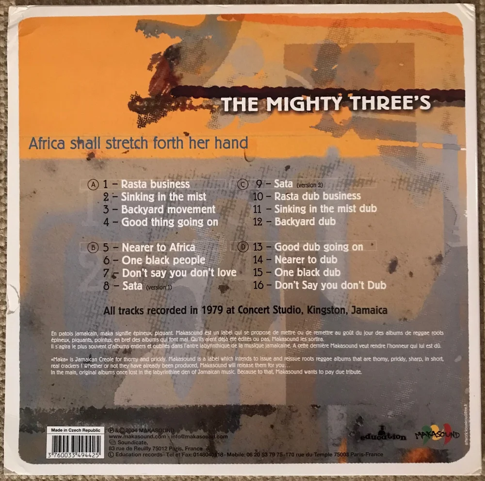 The Mighty Three's ‎– Africa Shall Stretch Forth Her Hand / Dub