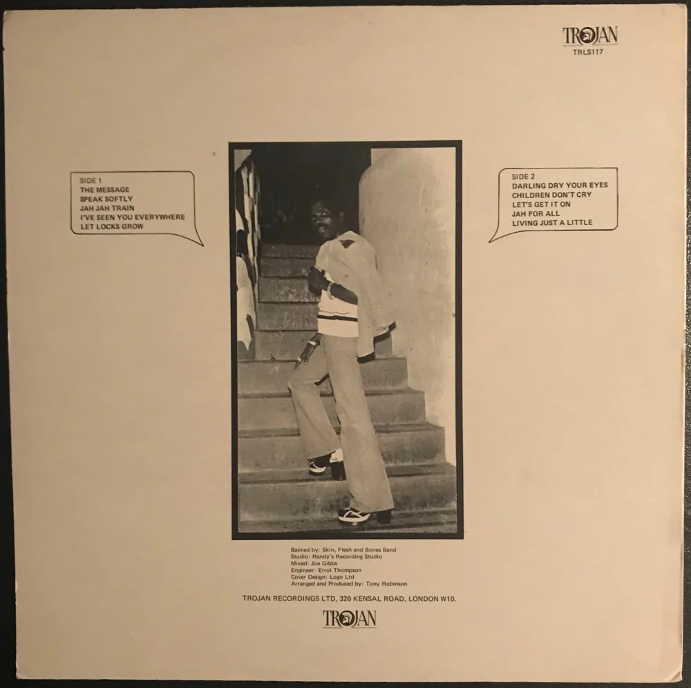 Barrington Spence - Speak Softly - Trojan LP 33T Rare 1976