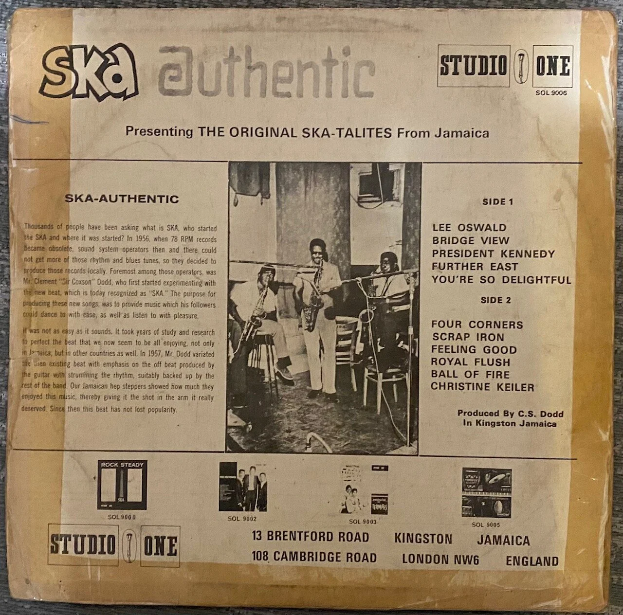 洋楽 Skatalites-Ska Authentic Vol1 Studio One IMG_6407.jpg?format=1000w