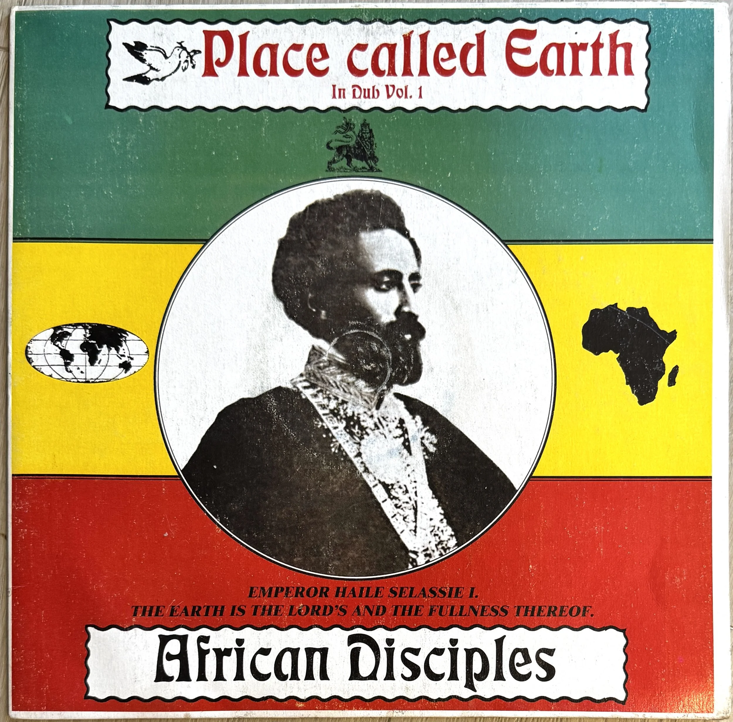 African Disciples - Place Called Earth In Dub Vol. 1 - Zion Gate LP Original 1983