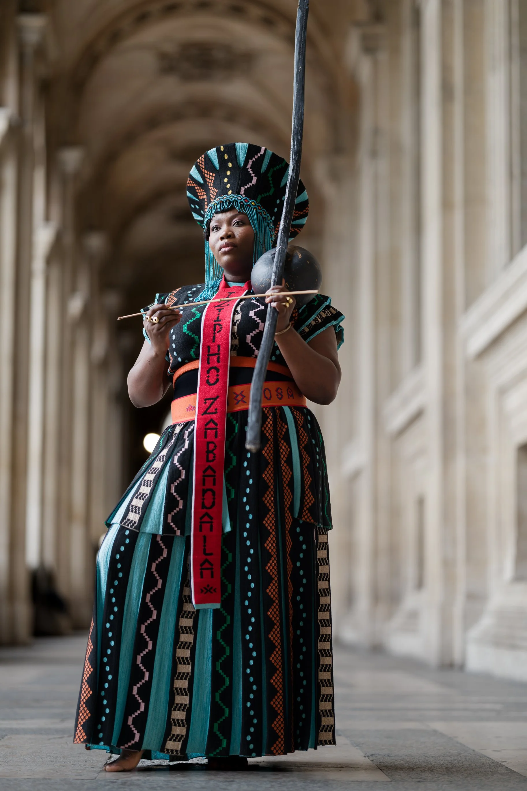 Zawadi Yamungu in Paris By Qwan