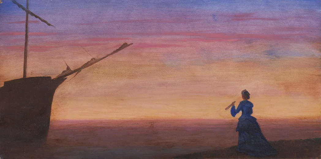 Longing, 2013, oil on panel, 6 x 12 inches.jpg