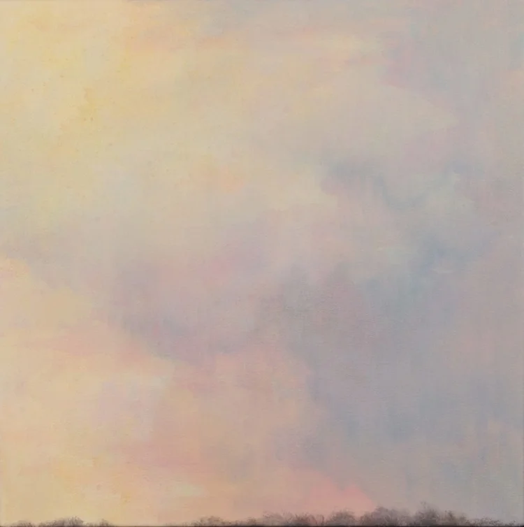 2005: In the Wind IV, Oil on Canvas, 46 x 46cm, Sold
