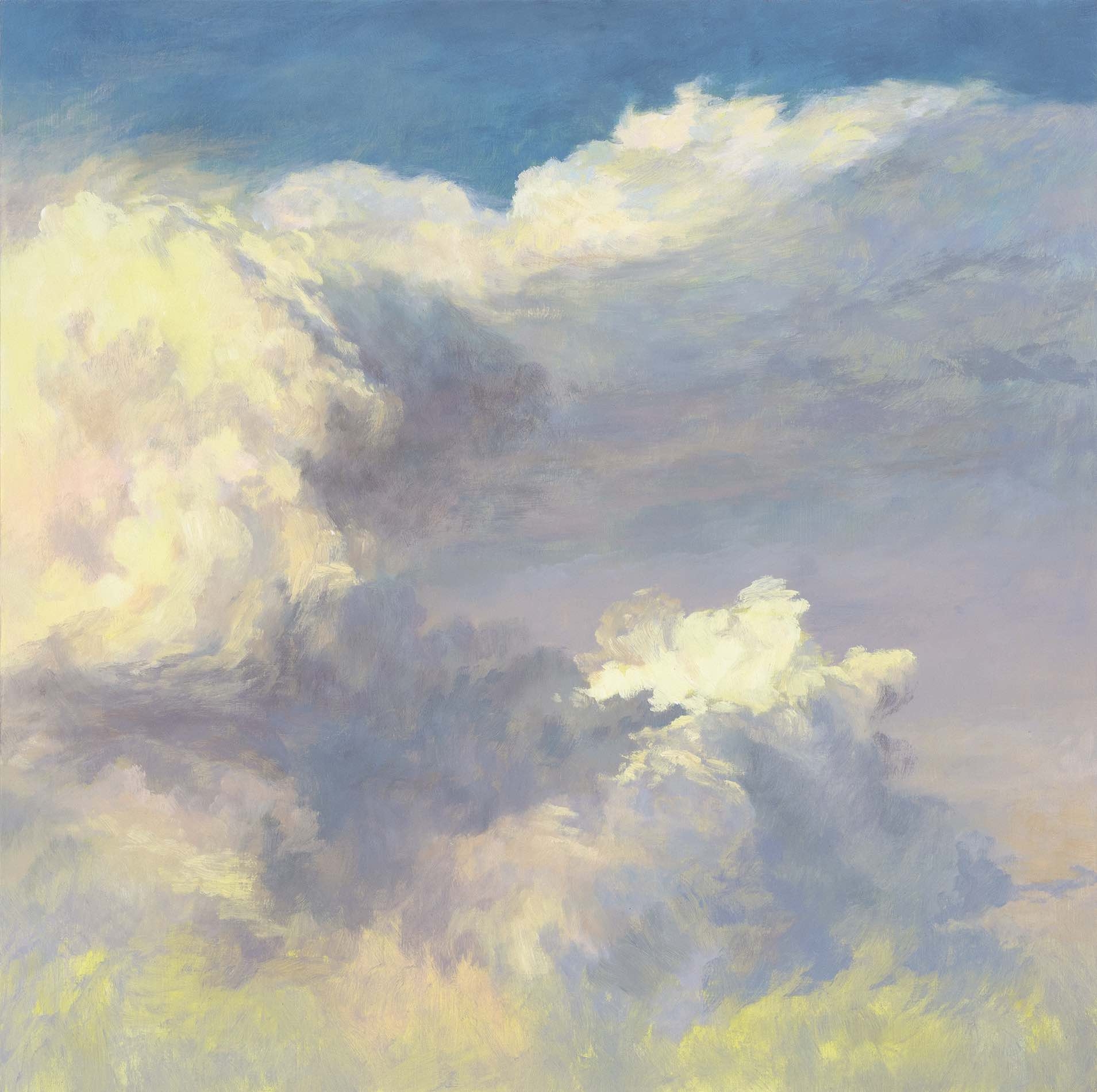 Winter Wind, Oil on board, 60 x 60cm, Sold