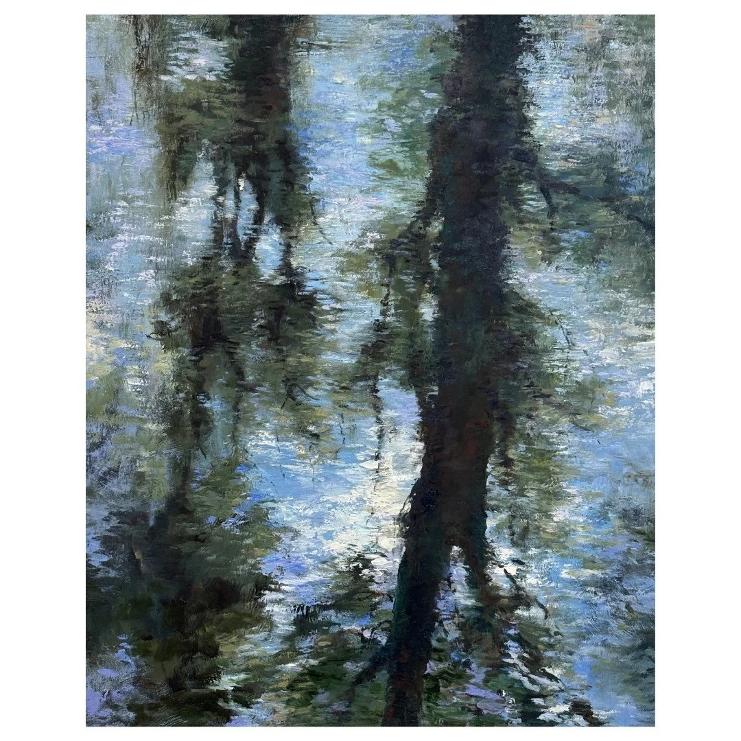 Invision, 2026, oil on board, 50 x 40 cm
