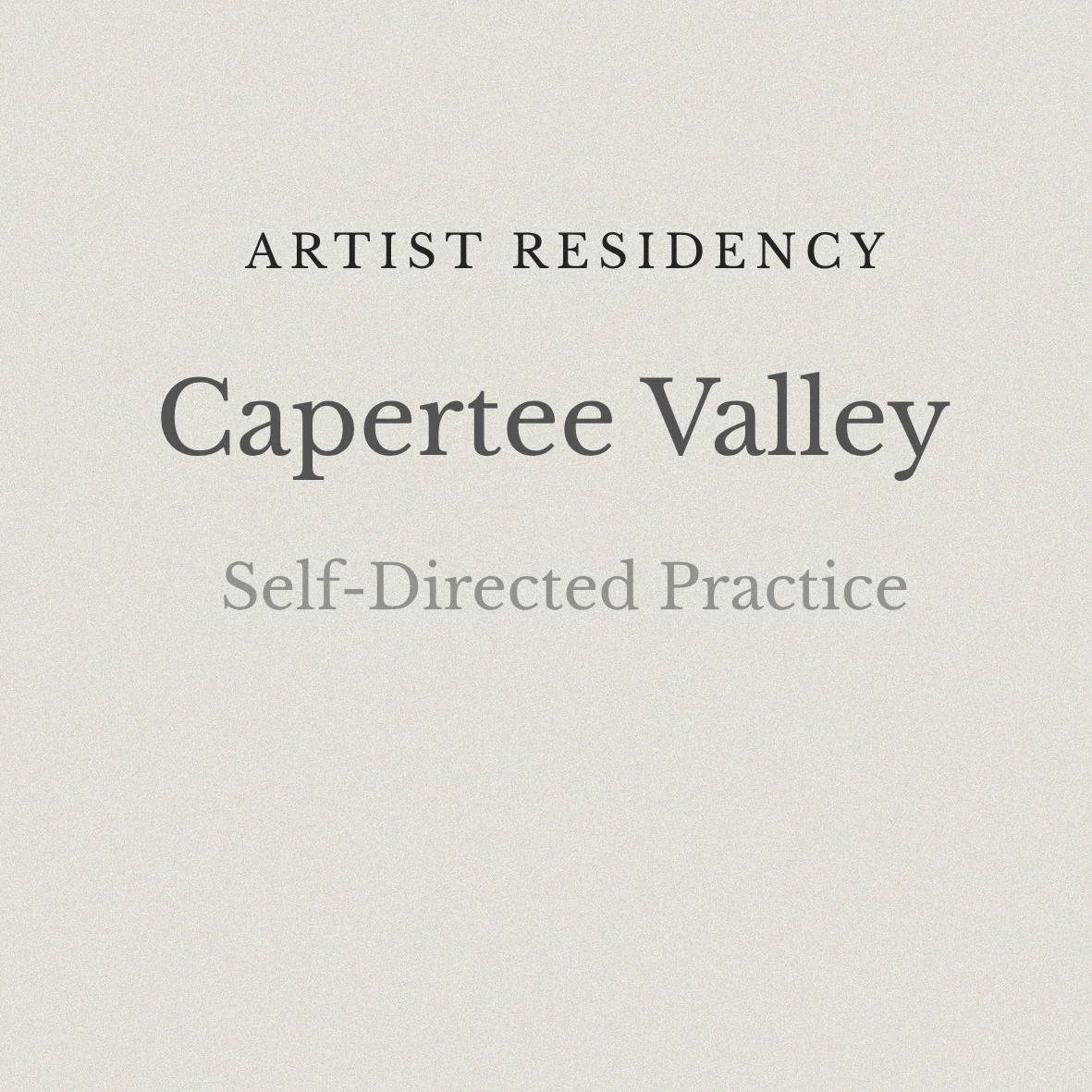 Apply for an Artist Residency