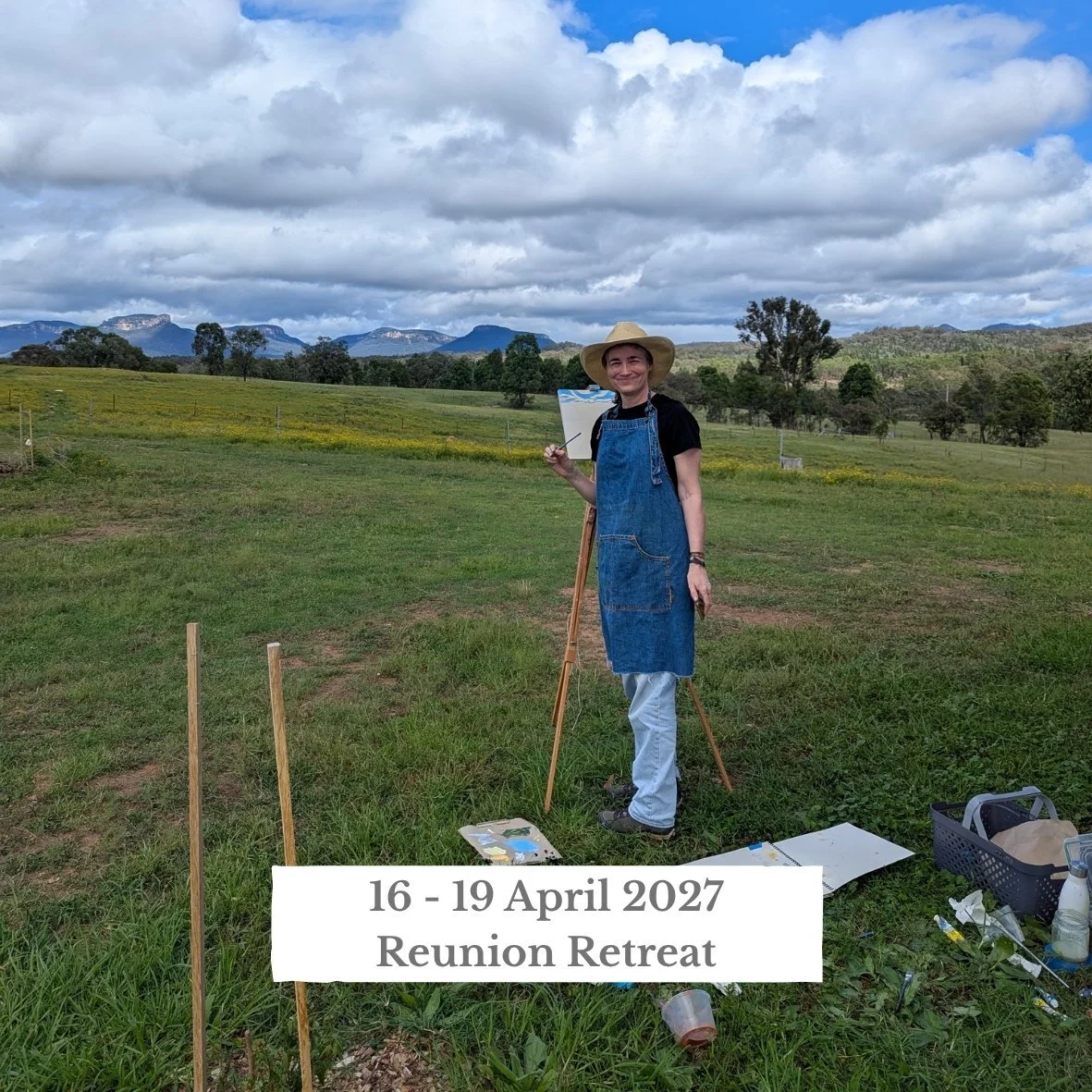 Capertee Plein Air Landscape Painting Reunion Retreat | By Invitation